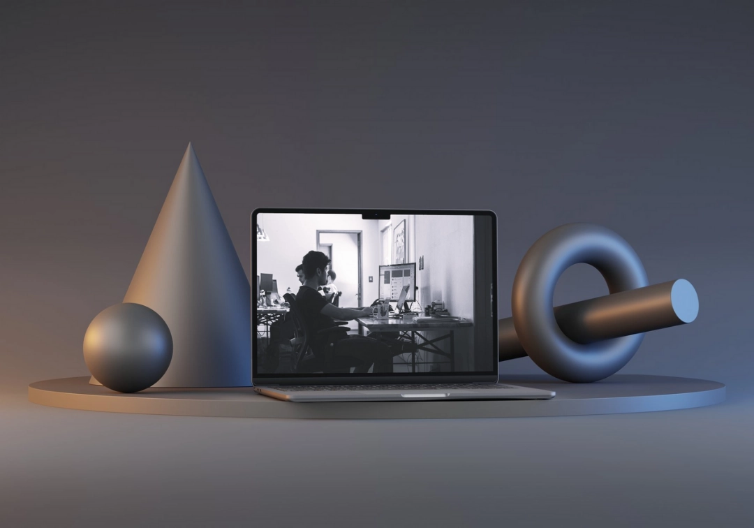 Lap mockup Digital marketing strategist in Kottayam